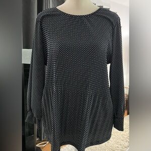 Adrianna Papell Long Sleeve Blouse